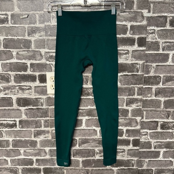 NEW Set Active SCULPTFLEX POWER LEGGINGS mojito green - Picture 1 of 9